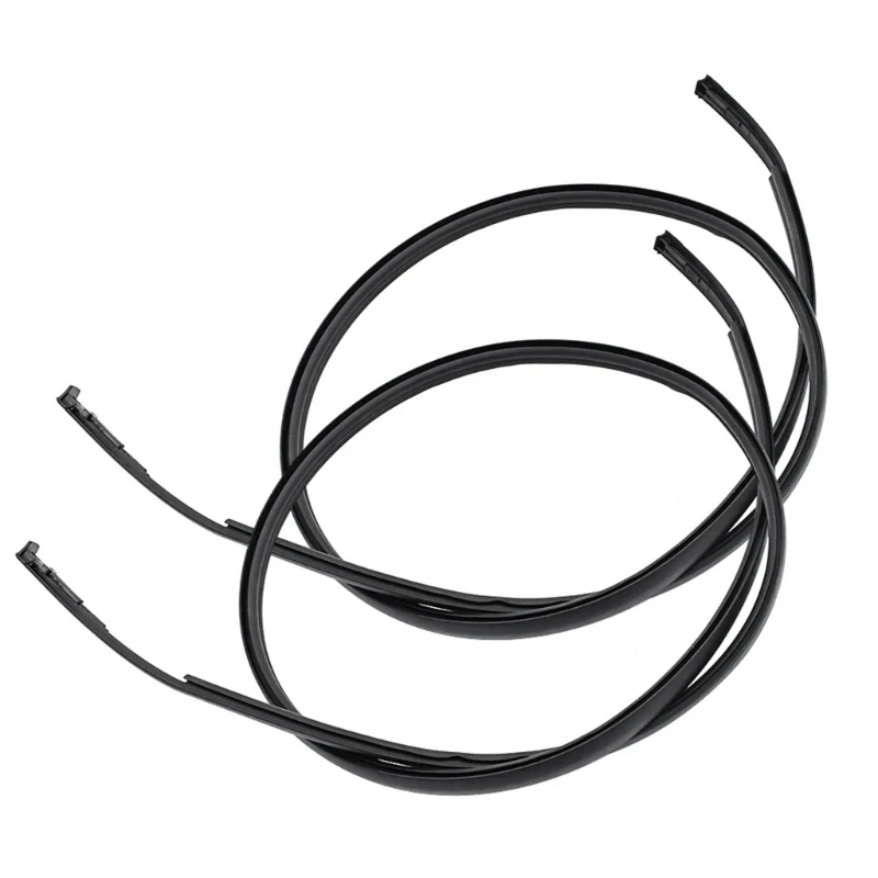 

2pcs Weather Sealing Strips 75551-52160 75552-52140 for Sedan 2007-2011 Left Right Side Roof Drip Moulding Trim Set