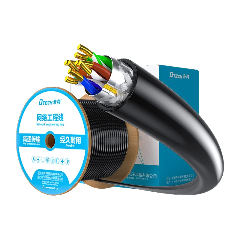 3PCS CAT5E Cat6 CAT7 CAT8 RJ45 Ethernet Cable Lan UTP 5M 10M 15M 20M For Laptop Use Cat 5e Network Cable