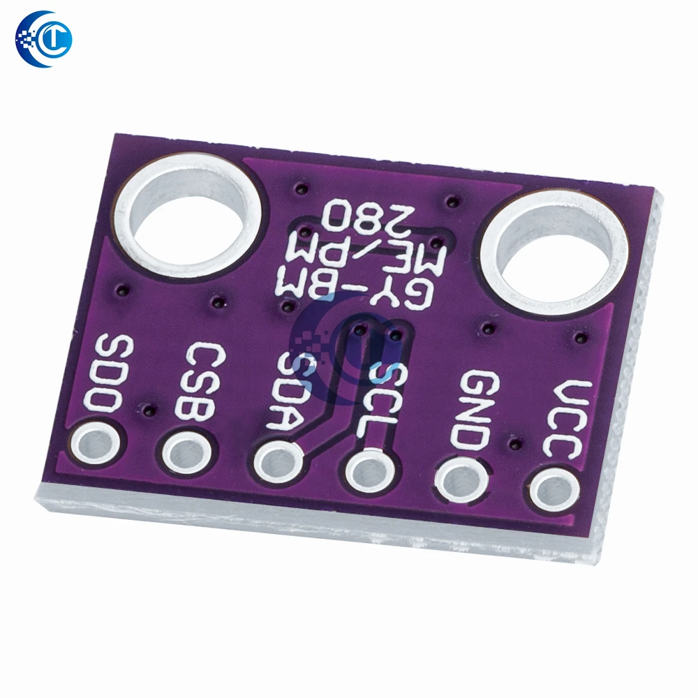 1PCS Precision GY-BME280-3.3 Sensor Module: BME280 Atmospheric Pressure & Altimeter – 5V Compatible