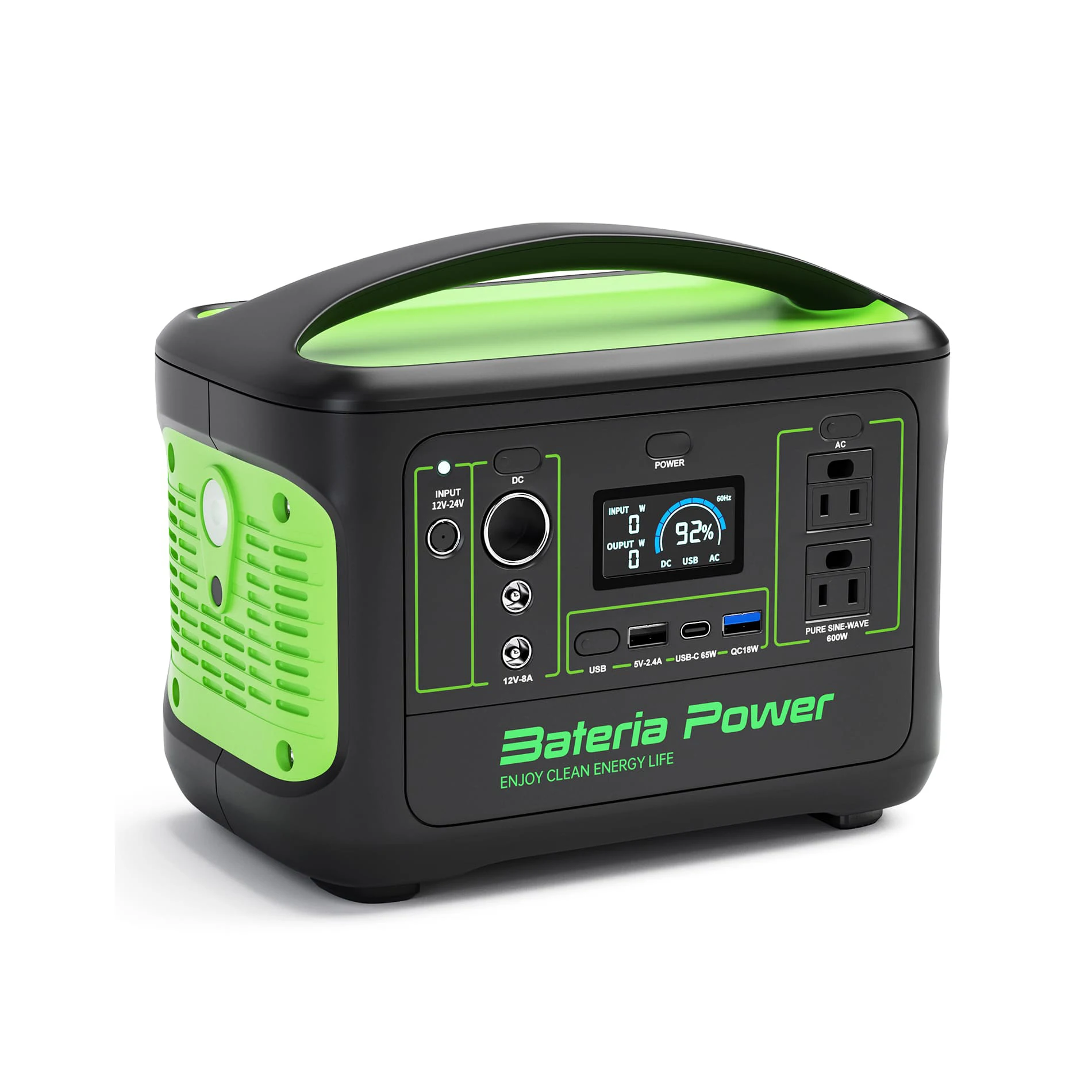 Outdoor 600W Solar Generator With Expandable Lifepo4/Ternary Lithium Batteries Super Portable Power Station