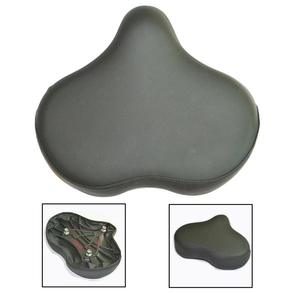 Anti-slip Bike Cushion Exercise Bike Cushion Indoor Exercise Plastic Material Secure Fit Design Sponge Material