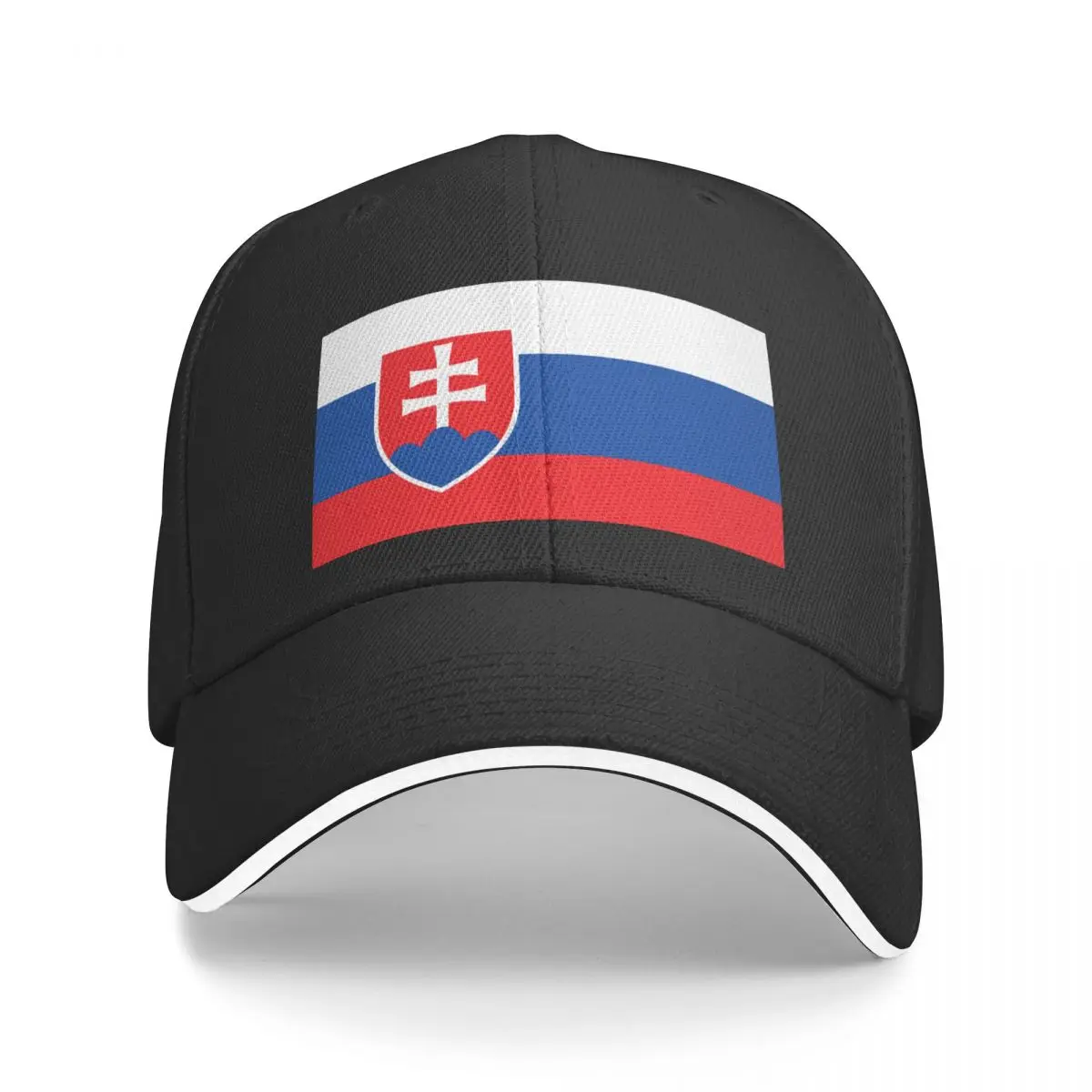 

Flag of Slovakia Cap Baseball Cap Hood Golf wear men's cap Women's