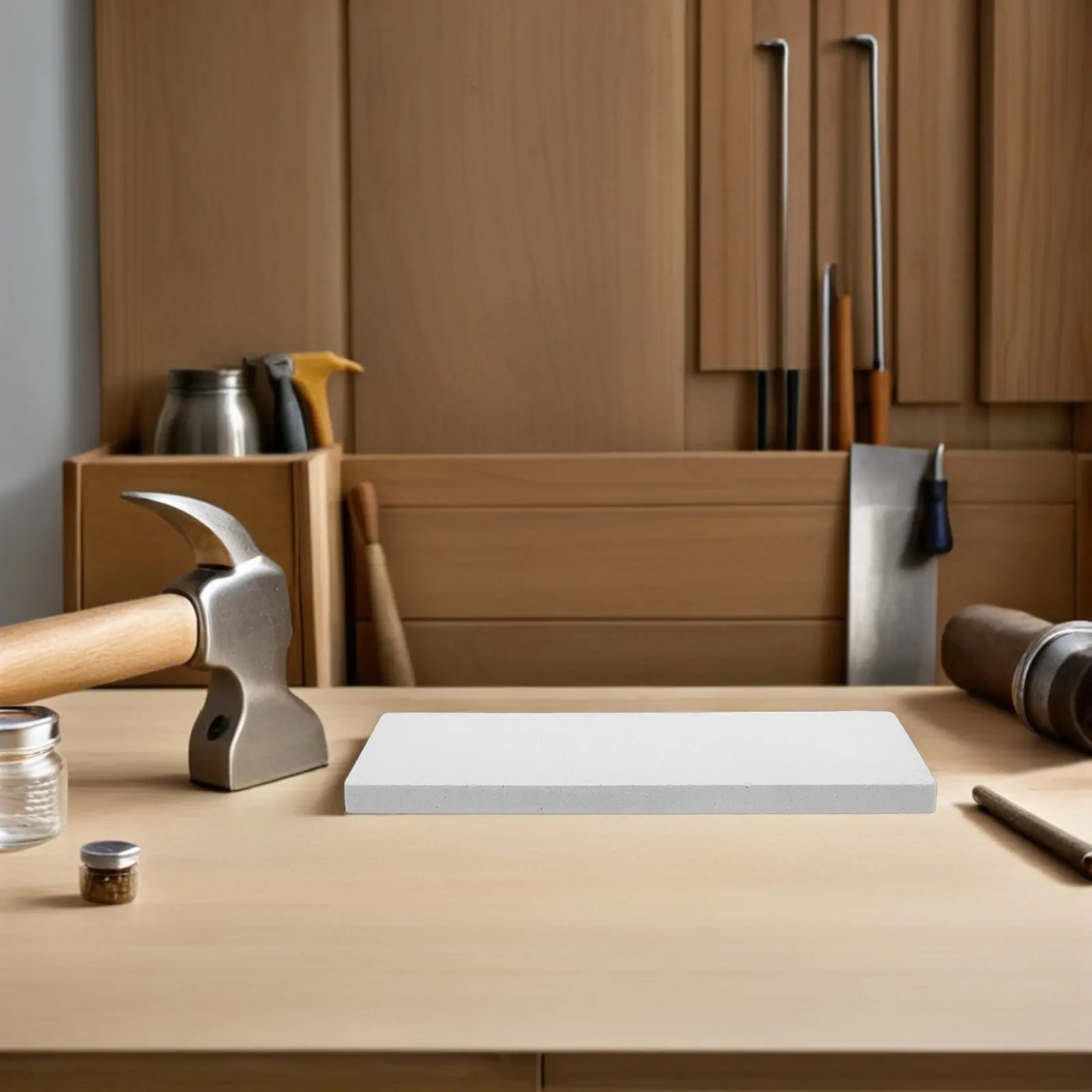 

High Temp Refractory Brick For Jewelry Making Welding Casting Gold Silver Copper White Portable Soldering Board