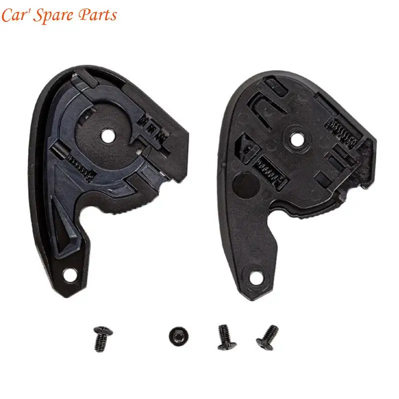 Y4UA Quick Mounting Helmets Bottom Base Adapter Stability Fixation Support for HJC C10 Ensures Safety During Group Rides 2pcs