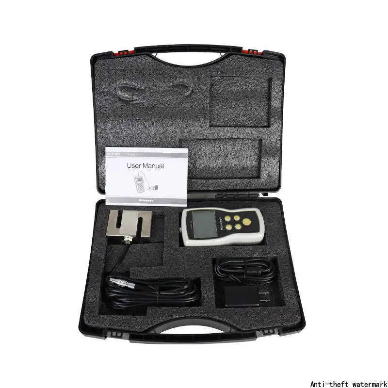 20KN force gauge digital push pull gauge tester with kgf lbf KN split dynamometer for break test terminal insertion force test