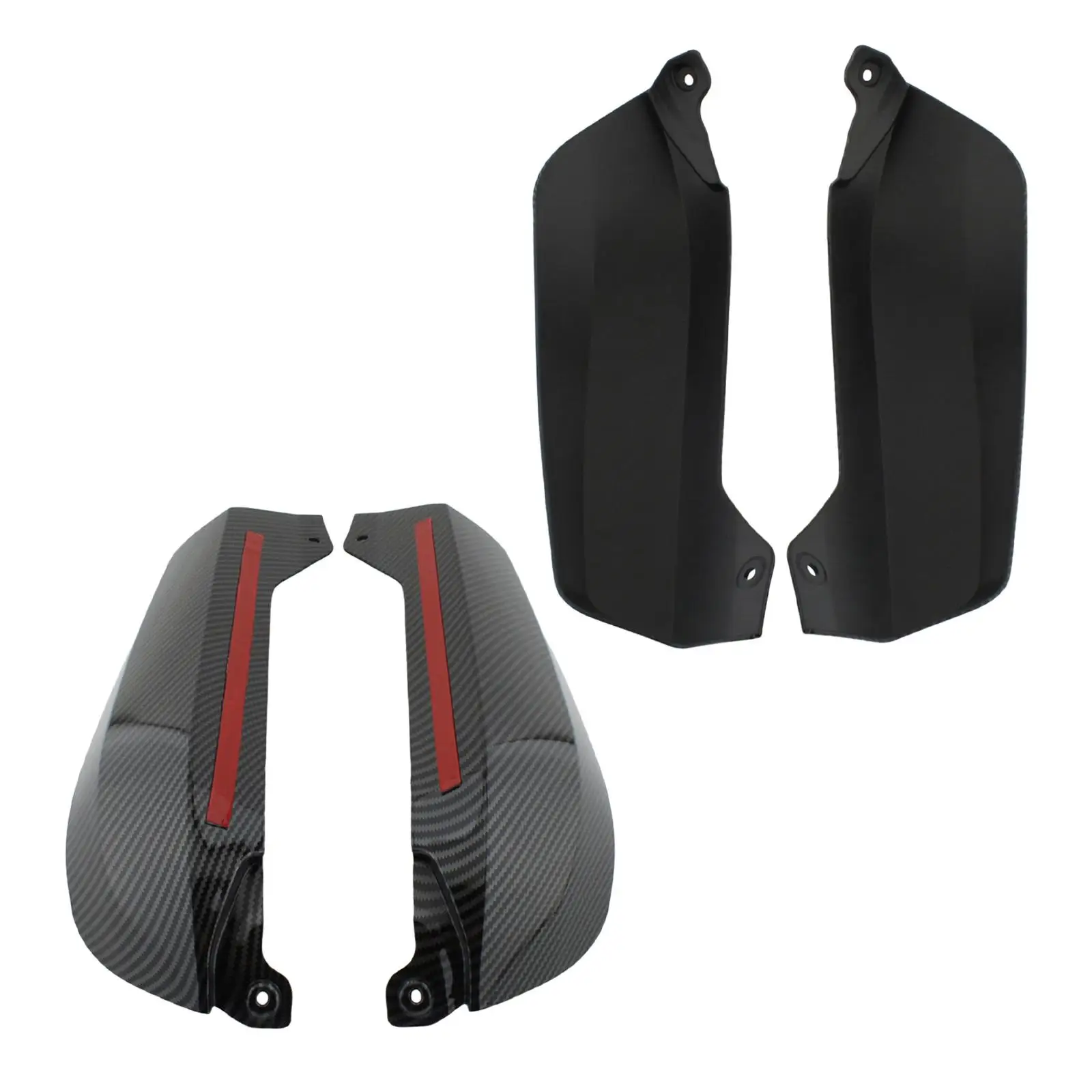

2 Pieces Leg Guard Air Deflector Wing Replace Parts Professional Wind Guard Motorcycle Leg Protector for Nmax 155 2020-2024