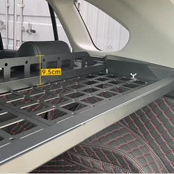 For Toyota RAV4 2019 2020 2021 2022 2023 2024 2025 Black Rear Boot Trunk Luggage Storage Organizer Hanging Board Molle Panel Kit