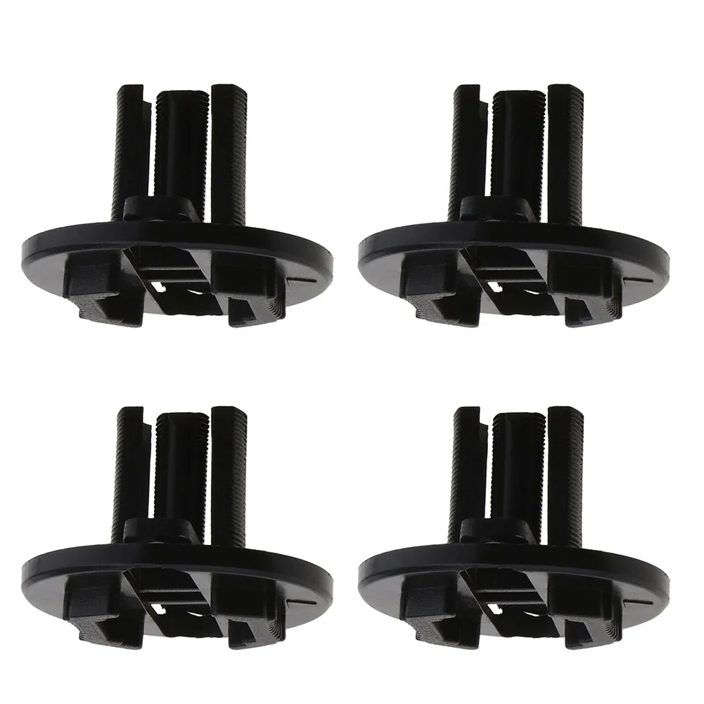 Fit For W124 300CE E420 Fastener Clips Headlight 4pcs Black Fastener High Reliability Plastic Stable Characteristics