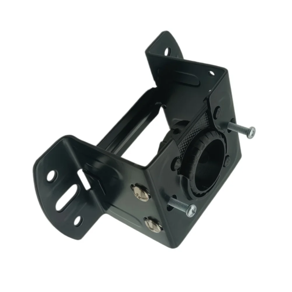 Zinc Alloy Ceiling Fan Mounting Bracket Iron Base Hook With Aluminum Ball For Heavy Chandelier Light Fixture Installation Black