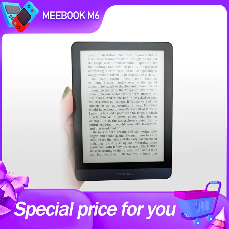 Leitor de E-books MEEBOOK M6 6 3+32GB Android 11