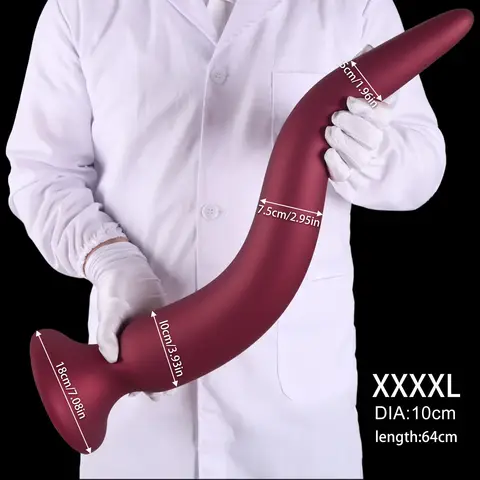 Super Long Anal Plug Silicone Buttplug Suction Cup Huge Dilatador Anal Dildos Butt Plug Prostate Massage Adult Toys for Couples