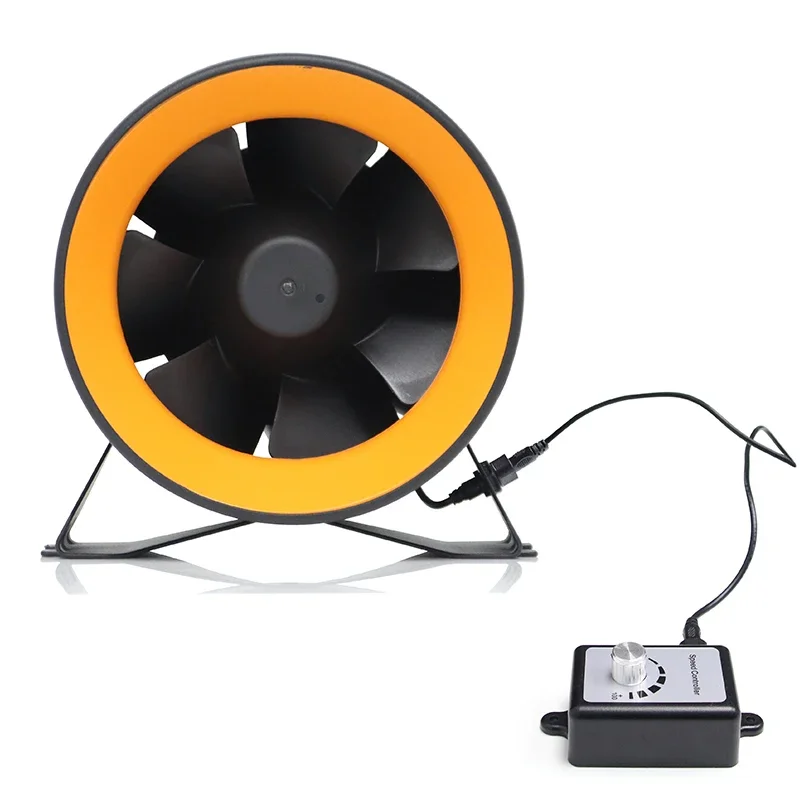 OEM custom Hongguan 12-inch axial flow tube fan ultra-quiet