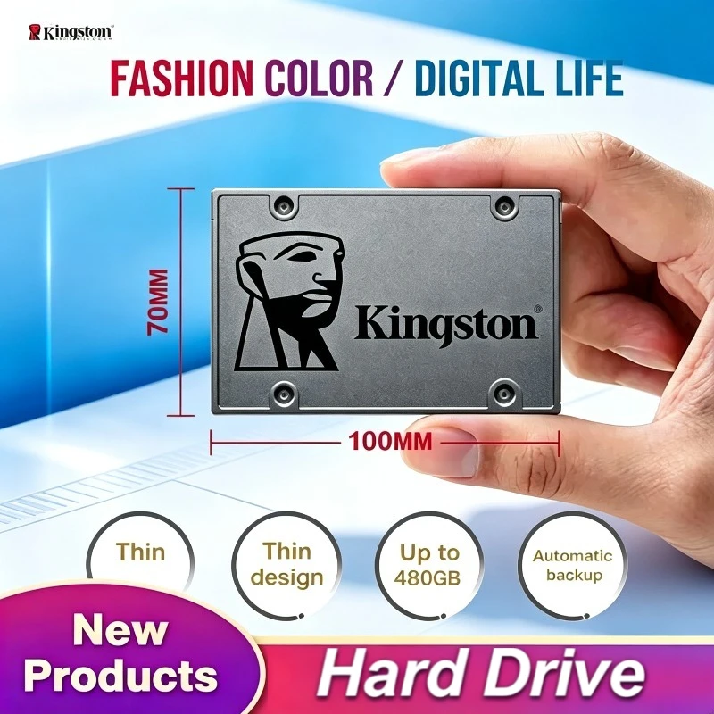 2026 New Kingston A400 SSD Internal Solid State Drive  240GB 480GB 2.5 Inch SSD SATA III HDD Hard Disk for Laptop Desktop PC