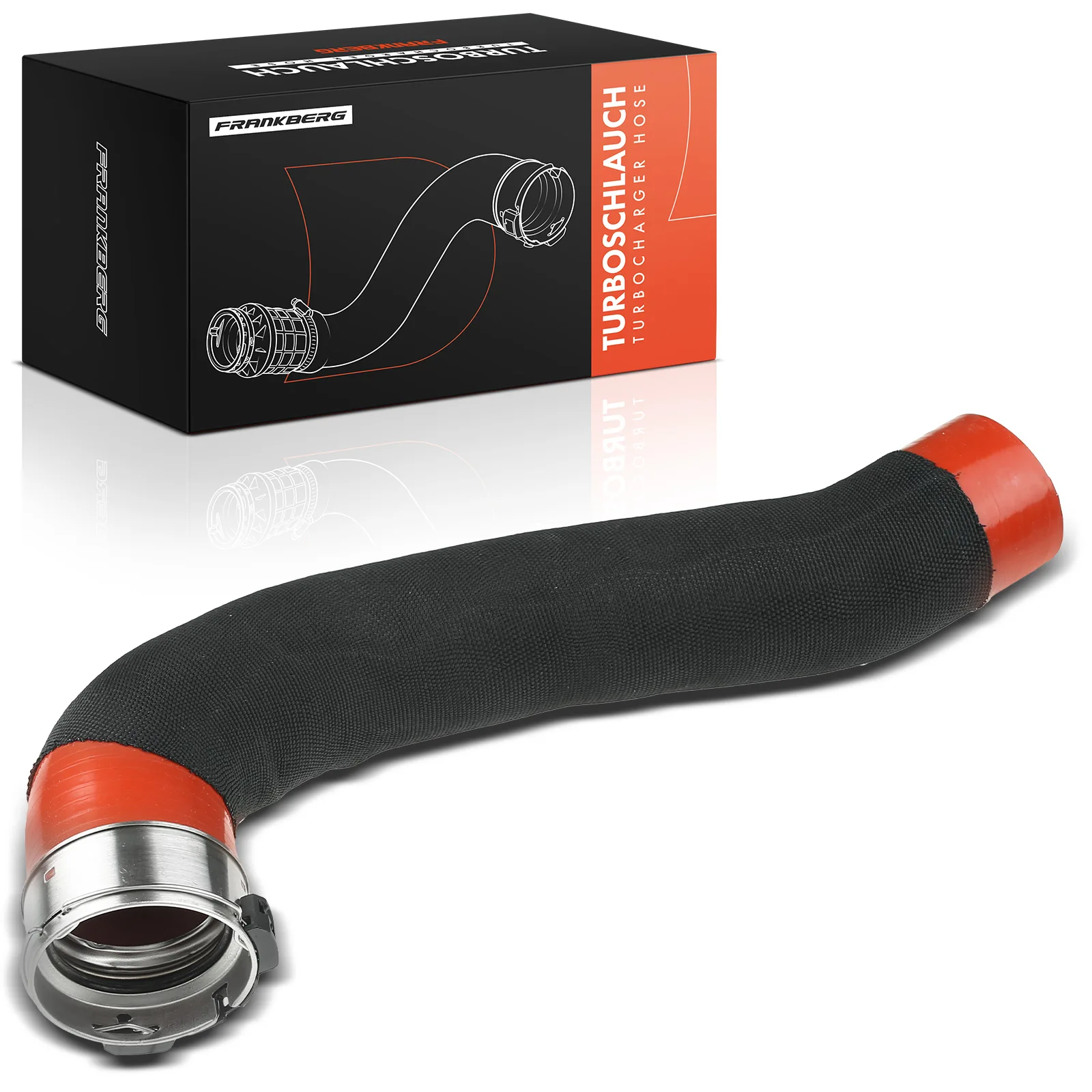 Frankberg 1x Kühlerschlauch Turboschlauch Ladeluftkühler für Renault Master III Opel Movano B Nissan NV400 8200730576B