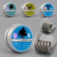 MTL 10-50PCS/Can Hole Diameter 2.5mm Prebuild Coils DIY Alien Baby Fused C-lapton BB Box Boro Tank Hand-held Disassembly Tools