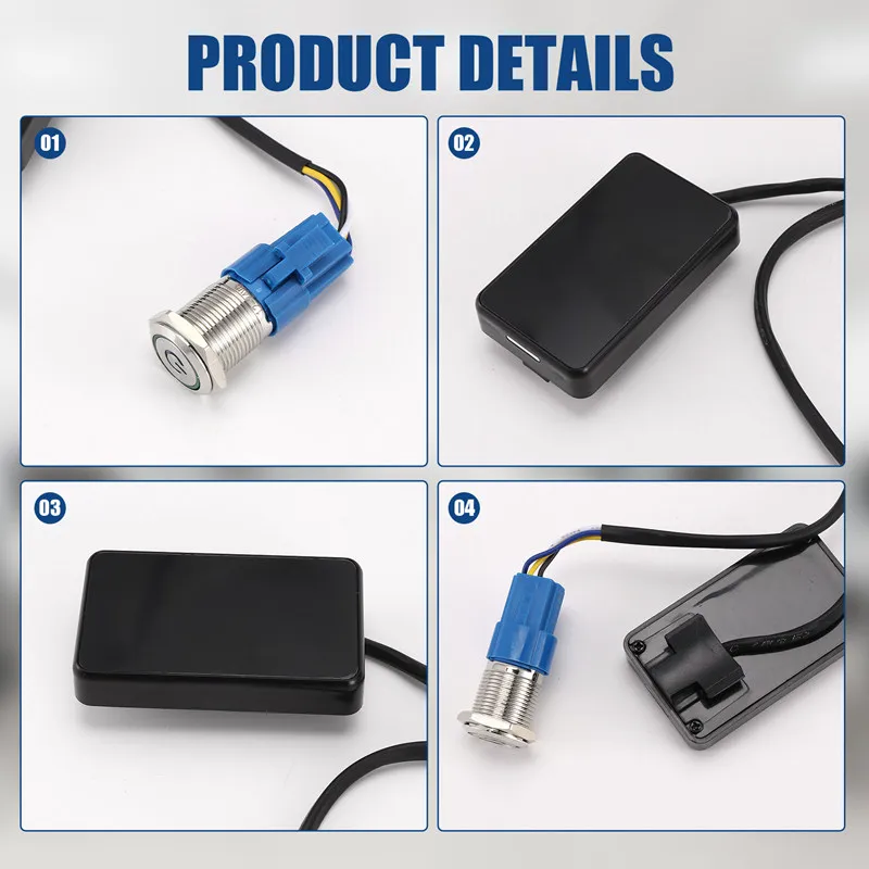 2.5 Inch Jikong LCD Screen With 50Cm Switch-Wire Jikong BMS Accessories Small Display For JK BMS Connection