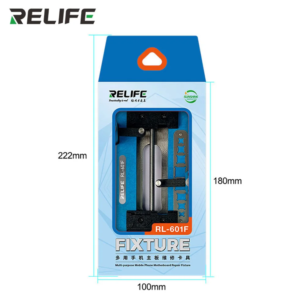 

Многофункциональный зажим для ремонта материнских плат RELIFE RL-601F, инструмент для снятия процессоров и микросхем, приспособление для ремонта мобильных телефонов