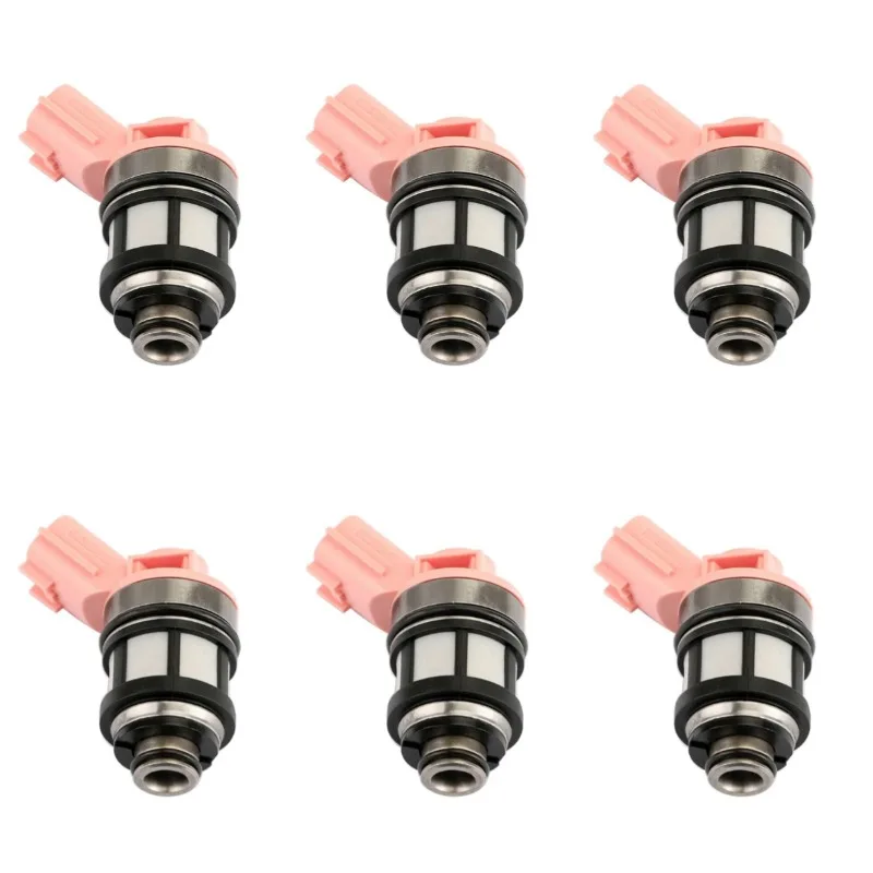 6Pcs Fuel Injectors 16600-9S200 For Nissan Quest Frontier Xterra 3.0L 3.3L 1996-2004 166009S200 JS23-4 16600-1800 16600-1B000