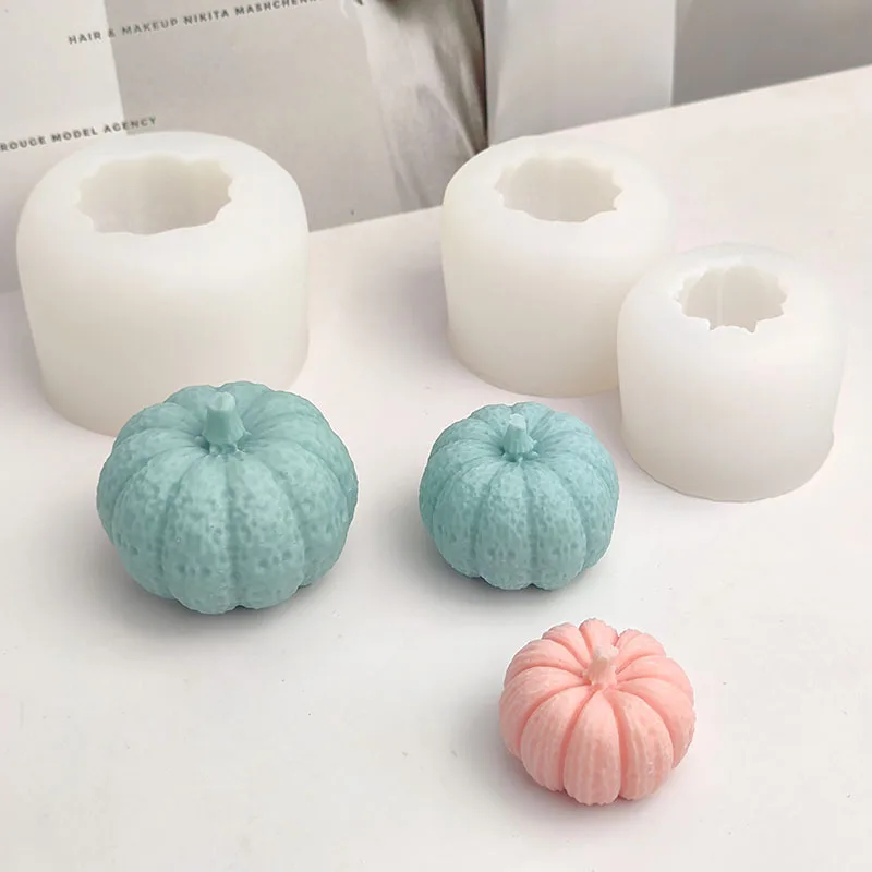 

Pumpkin Candle Mold Decorate Personality Plaster Molds for Epoxy Resin Molded Fashion Customized Gift Clear Originality Soap Kit