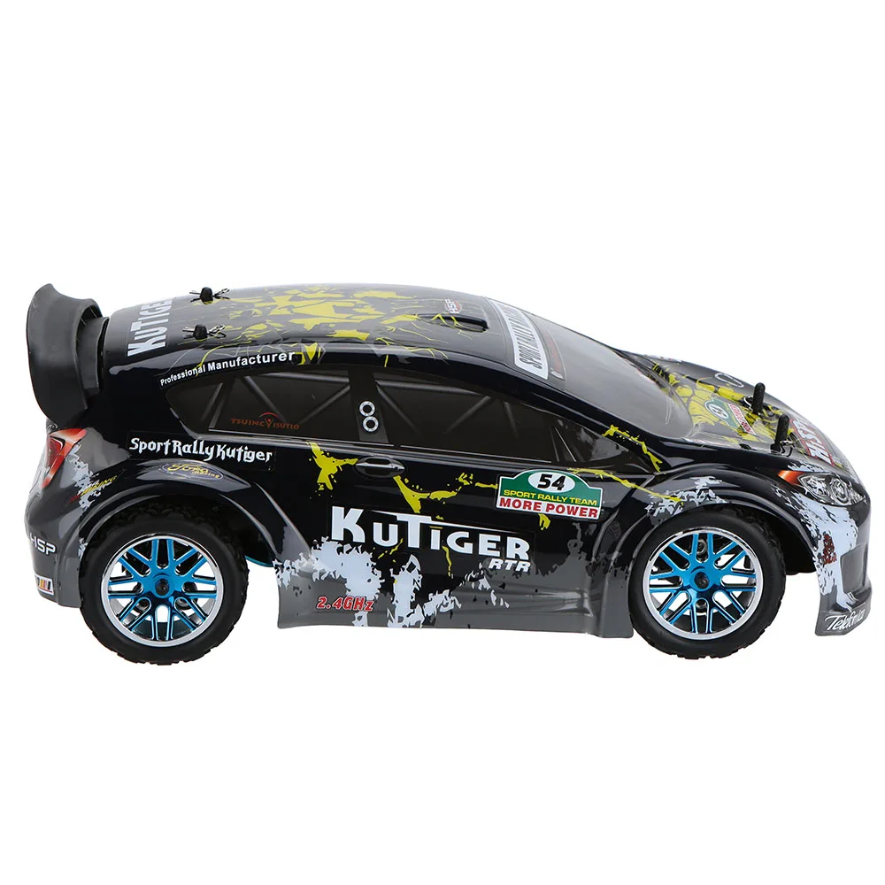 HSP 94177 Nitro Powered Off-road Sport Rally Racing 1/10 Scale 4WD RC รถ KUTIGER Body 2.4 Ghz 2CH เครื่องส่งสัญญาณ RTR