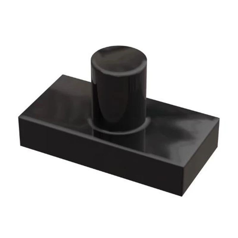 

50pcs/set Tile 1x2 with Figure Neck Connector Building Blocks DIY MOC Parts Compatible with Major Brands 24445 Brick Toys