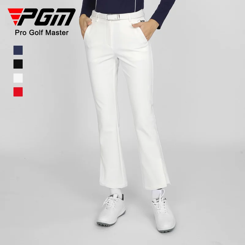 PGM Golf Women's Pants Slightly Raglan Design Cropped Pants Slim and Slim, Casual and Versatile