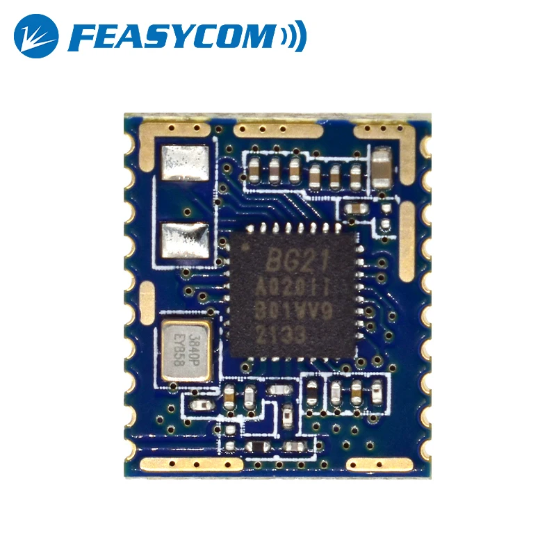 Laboratórios de silício efr32bg21 classe 1 bluetooth módulo super de baixa energia de longa distância FSC-BT671D ble5.2 até + 20dbm