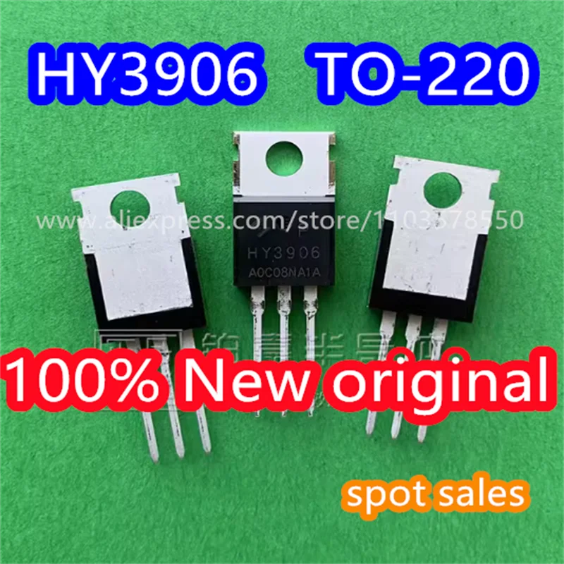 

10PCS 100% Brand new original HY3906P package TO-220 60V 190A 3.2m Ω field-effect transistor N-channel HY3906