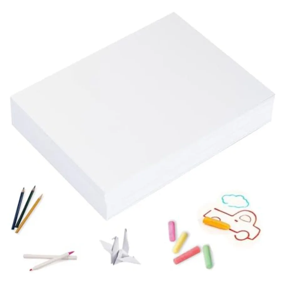 

9"x12" Sketching Drawing Paper for Art Craft Supplies, White Paper for Drawing 200 Sheets
