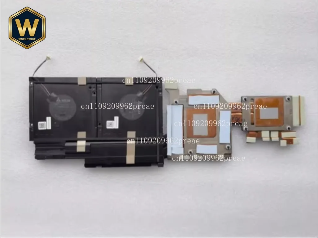 

S For Dell Precision 7770 7780 New Laptop CPU+GPU Radiator with Fan Set (Fan 0YD4XD 0HN24M 06VJDM)