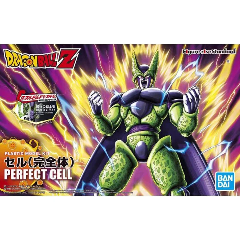 

Bandai оригинальная фигурка GUNDAM Rise Series Dragon ball Z PERFECT CELL аниме фигурка в сборе модель игрушки Коллекционная модель