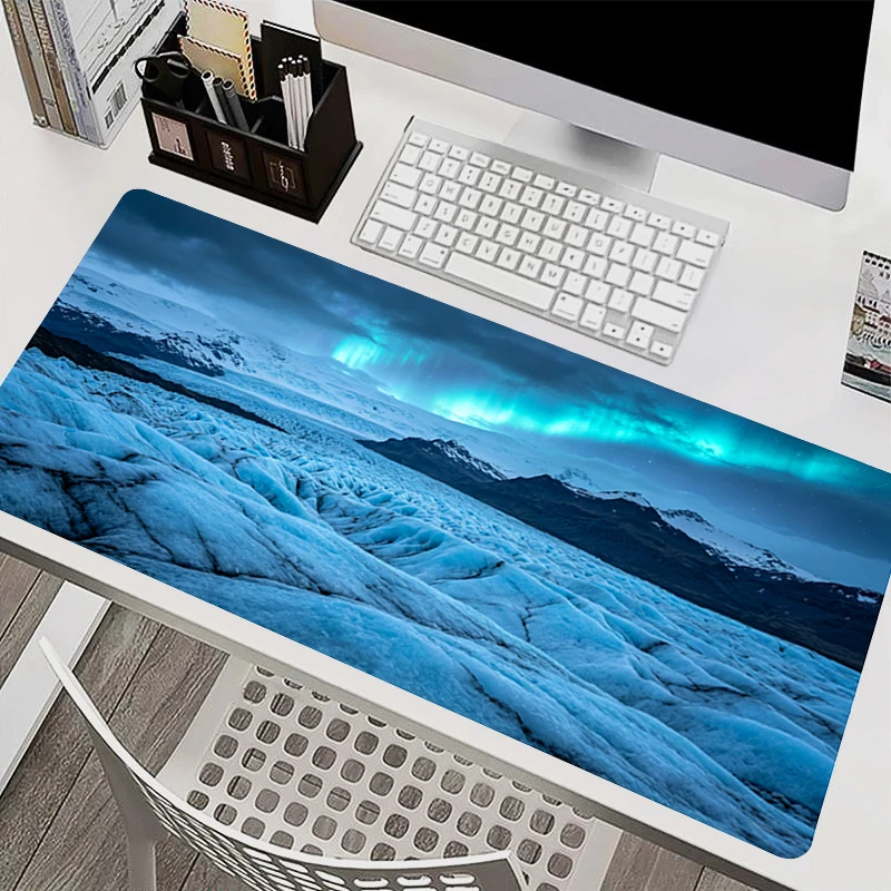 Large Mouse Pads Gaming Laptop Keyboard Mat HD Print Natural Landscape Computer Accessories Mousepads Gamer Extended Desk Mat