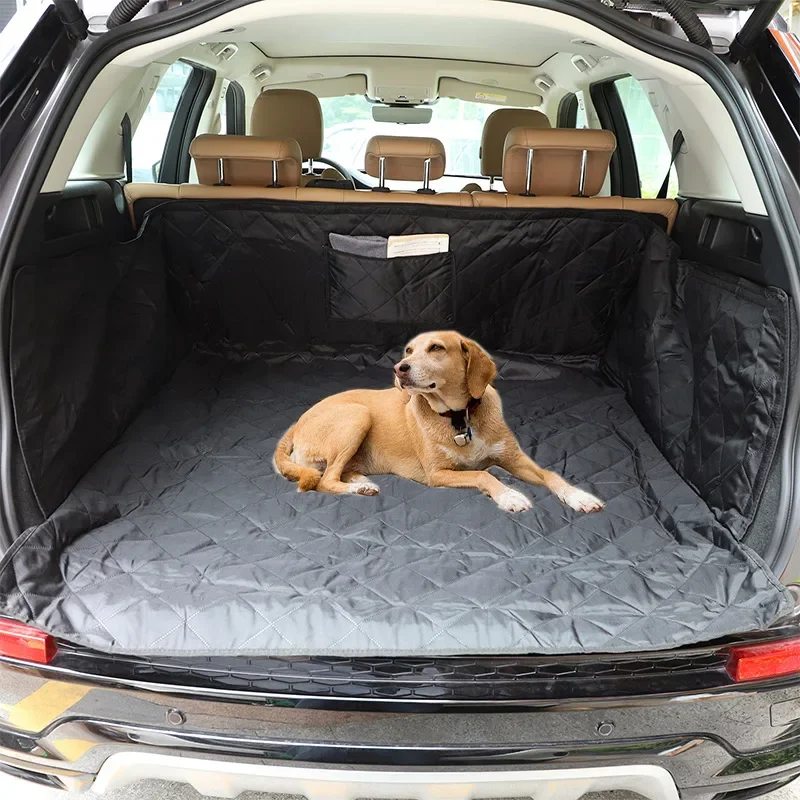 For Land Rover Discovery Sport 2020-2024 Trunk Mat Tarpaulin Waterproof Oxford Cloth Dog Cat Back Seat Covers Protection Blanket