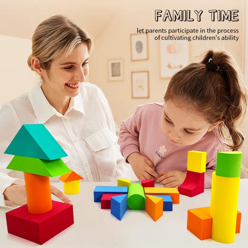 46PCS Soft EVA Building Blocks 2