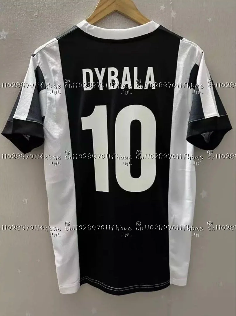 Juve 15_16 Camiseta retro, retro clásica, D. # 10,3D, unisex, camiseta de fútbol, Maillot De Foot, edición de coleccionistas, leyenda, para fanáticos