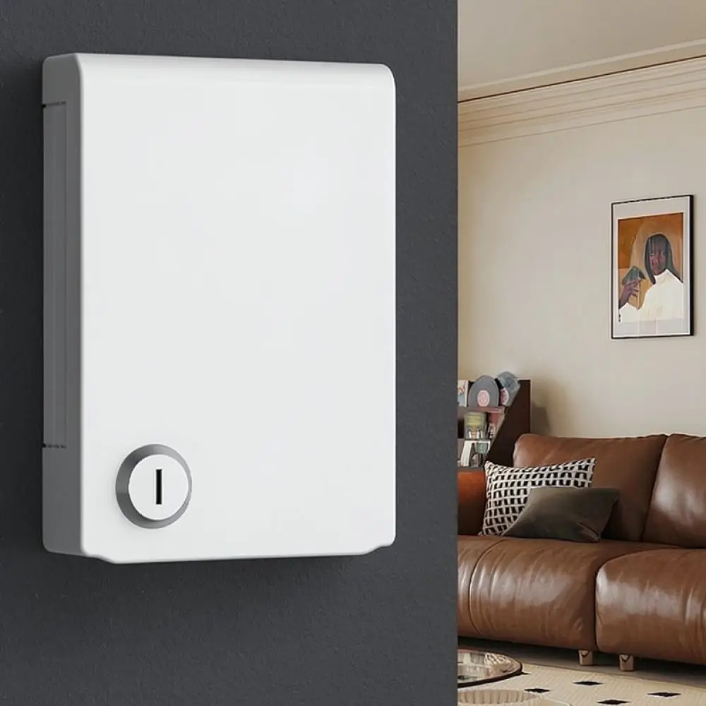 Lockable 86 Panel Protector Switch Safety Guard Anti Touch Splash Proof Case For Home Office Electrical Equipment Cover
