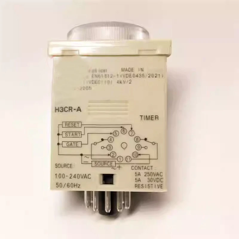 For Omron H3CR-A AC100-240V DC12V-48V Time Delay Relay