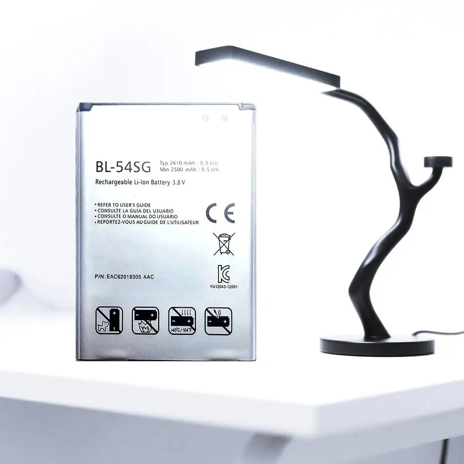 

Для LG Optimus G2 F320 F320L F320S F320K BL 54SG 2610 мАч аккумулятор мобильного телефона BL-54SG надежное питание