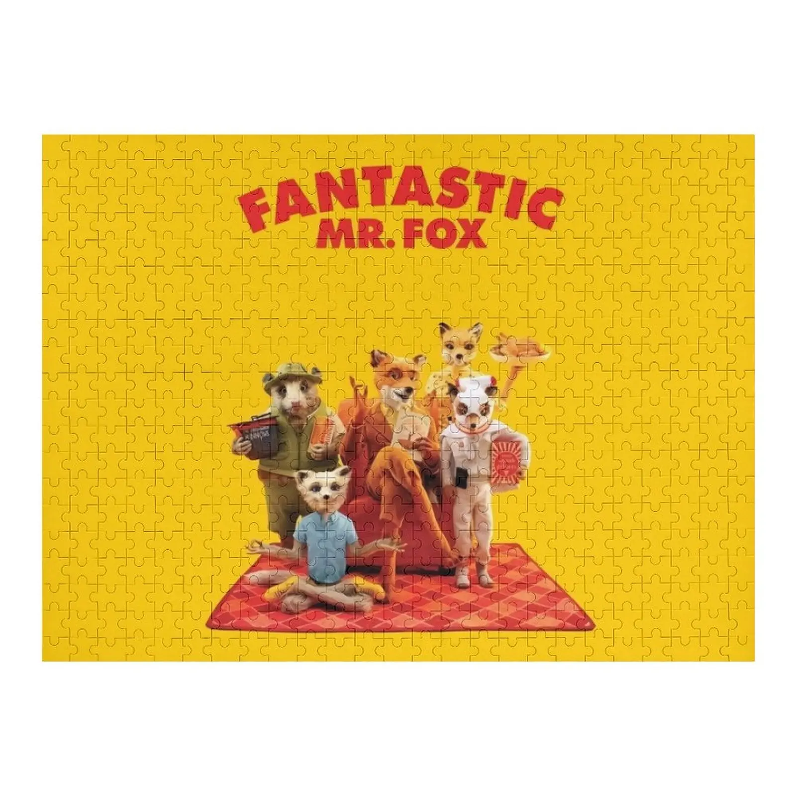 

Пазл Family of Fox Iq с персонализированной фотографией, аксессуары для диорамы, головоломка