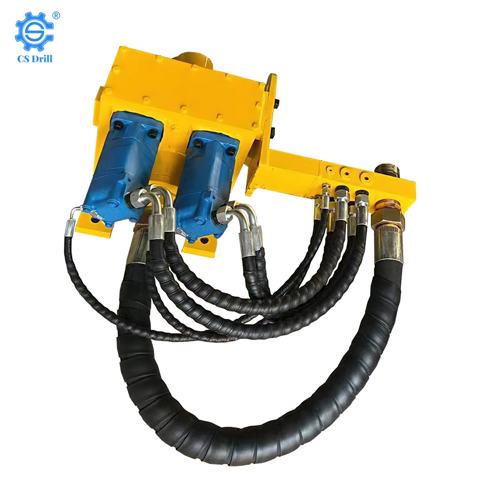 Model 200 Drilling Rig Rotary Head  Top Drive Head Portable for Water Well Drilling