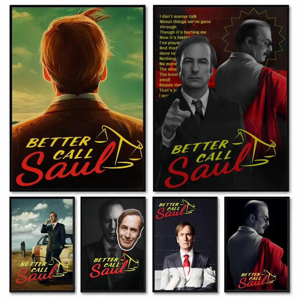 Hot TV B-Better Call Saul Painting Canvas Wall Art Prints for Living Room Bedroom Home Decor Halloween Gift