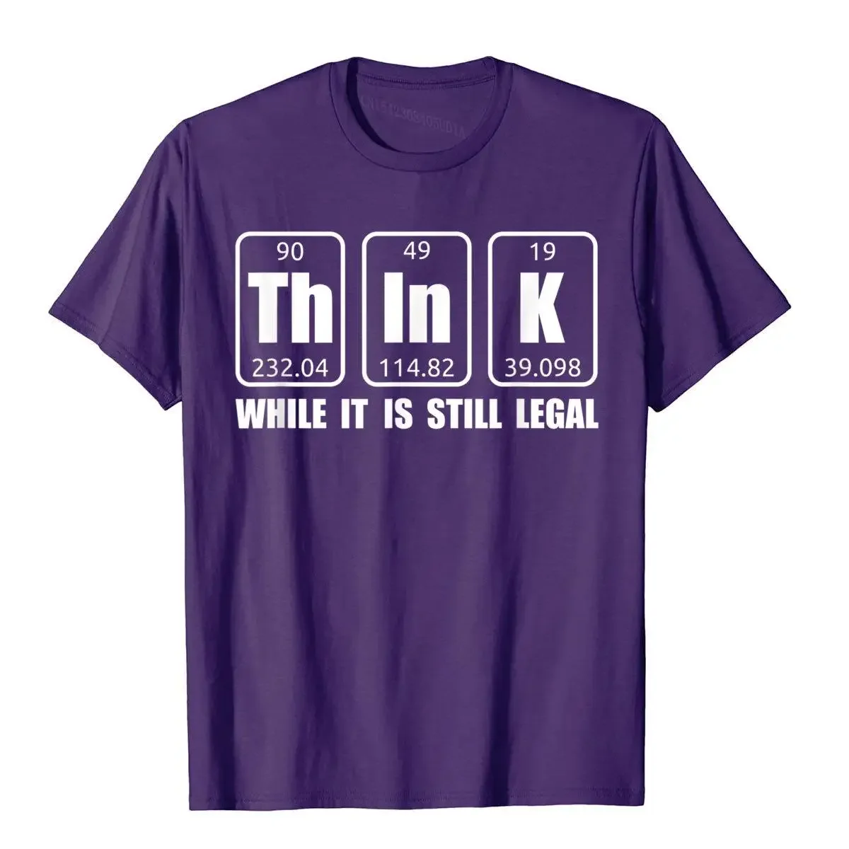 Think While It Is Still Legal Funny Legal Shirt Science T Moto Biker Leisure Tops & Tees New Arrival Men T Shirts England Style