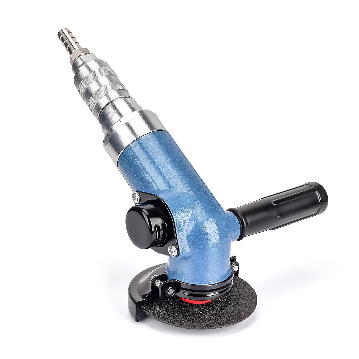 

Professional and durable 4-inch pneumatic polisher Angle grinder 120 disc Angle grinder 11,000 rpm, sky blue model
