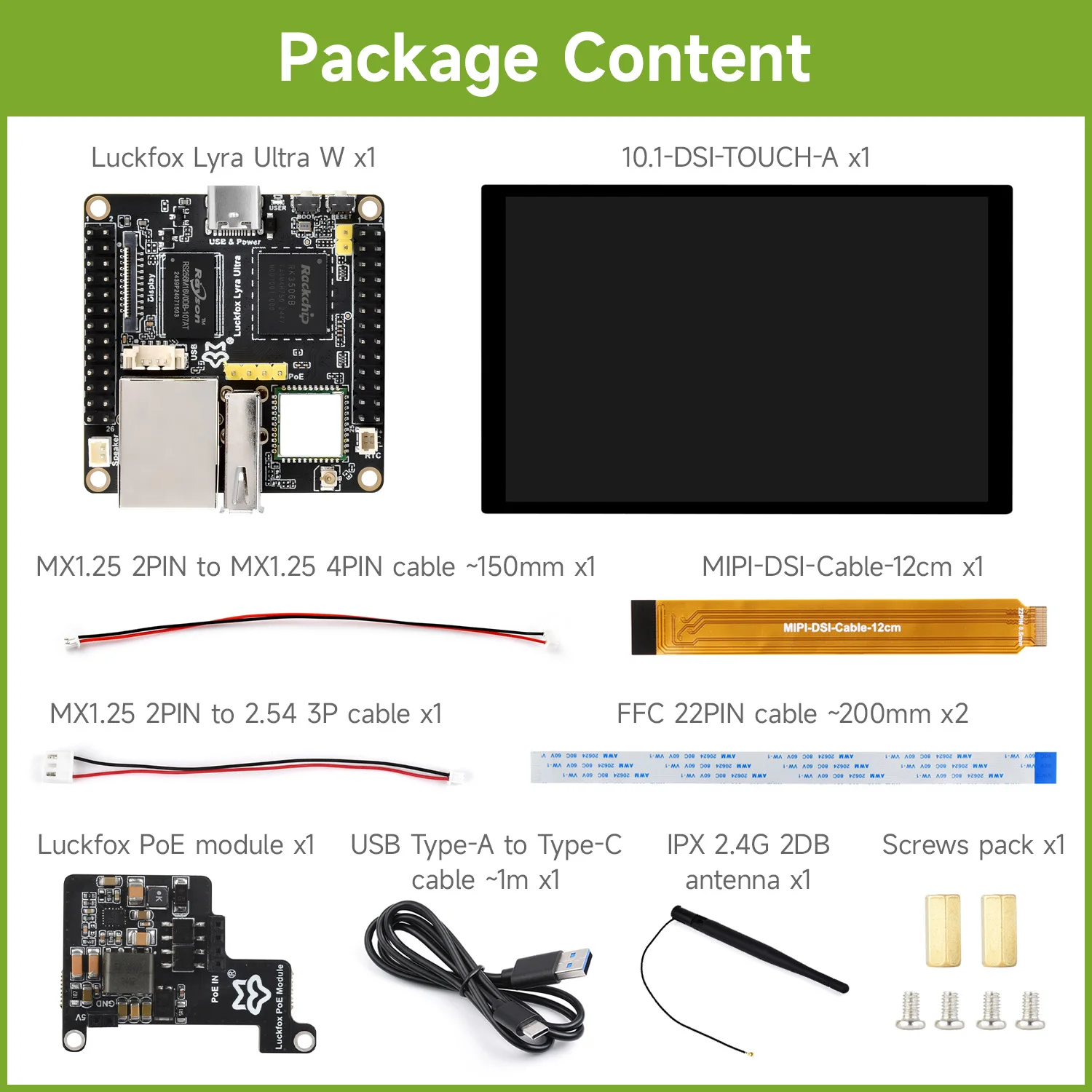 Variant: Ultra W LCD Kit B