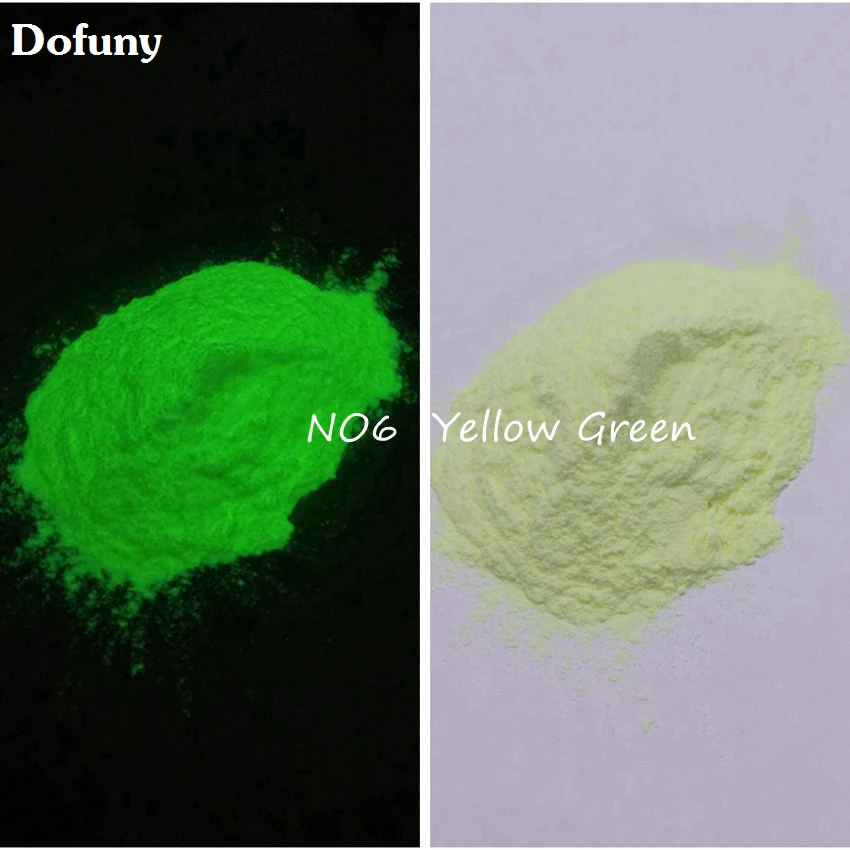 Luminous Sky Blue Glow In The Dark Powder Fluorescent Luminous Powder Paint DIY AD Materials Noctilucent Powder 10grams