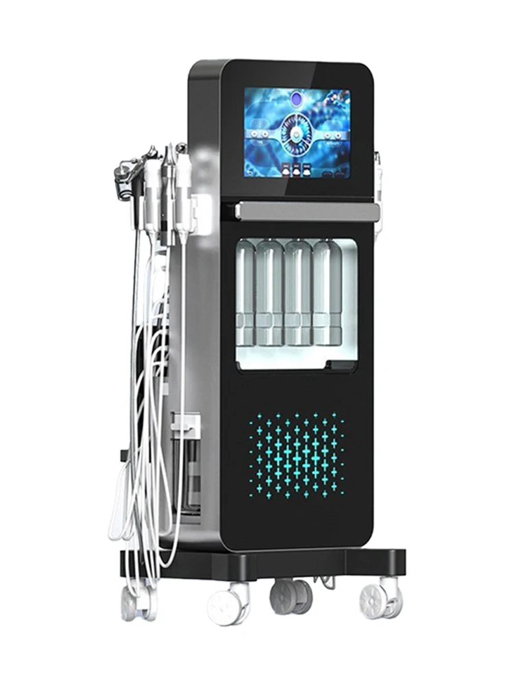 Multi Functional Skin Management Device With Hydrogen And Oxygen Bubbles For Facial Cleansing And Beauty Salons