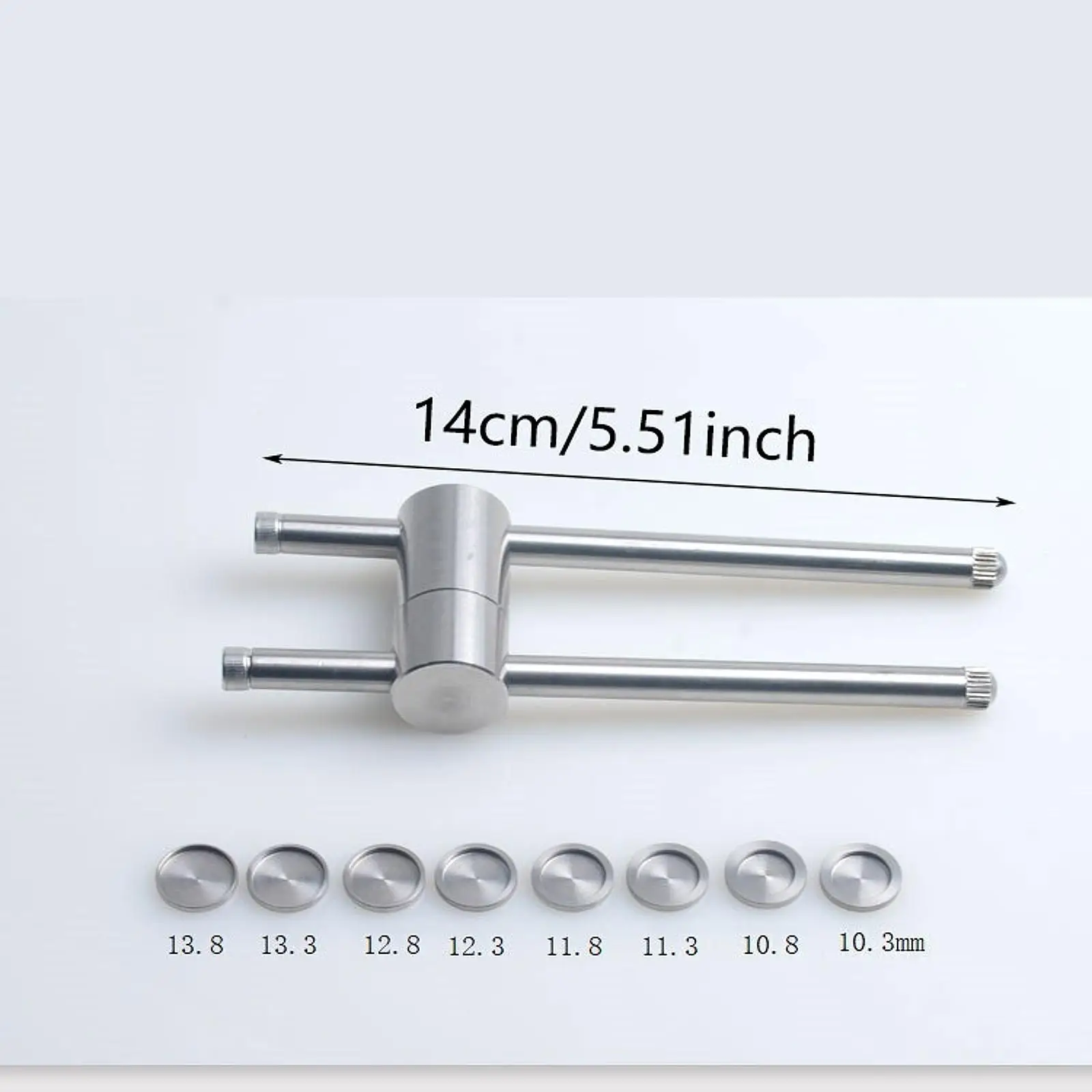 

Universal Billiard Tip Presser Stainless Steel Shaper Compressor for Snooker Pool Cue Repair and Maintenance Supplies
