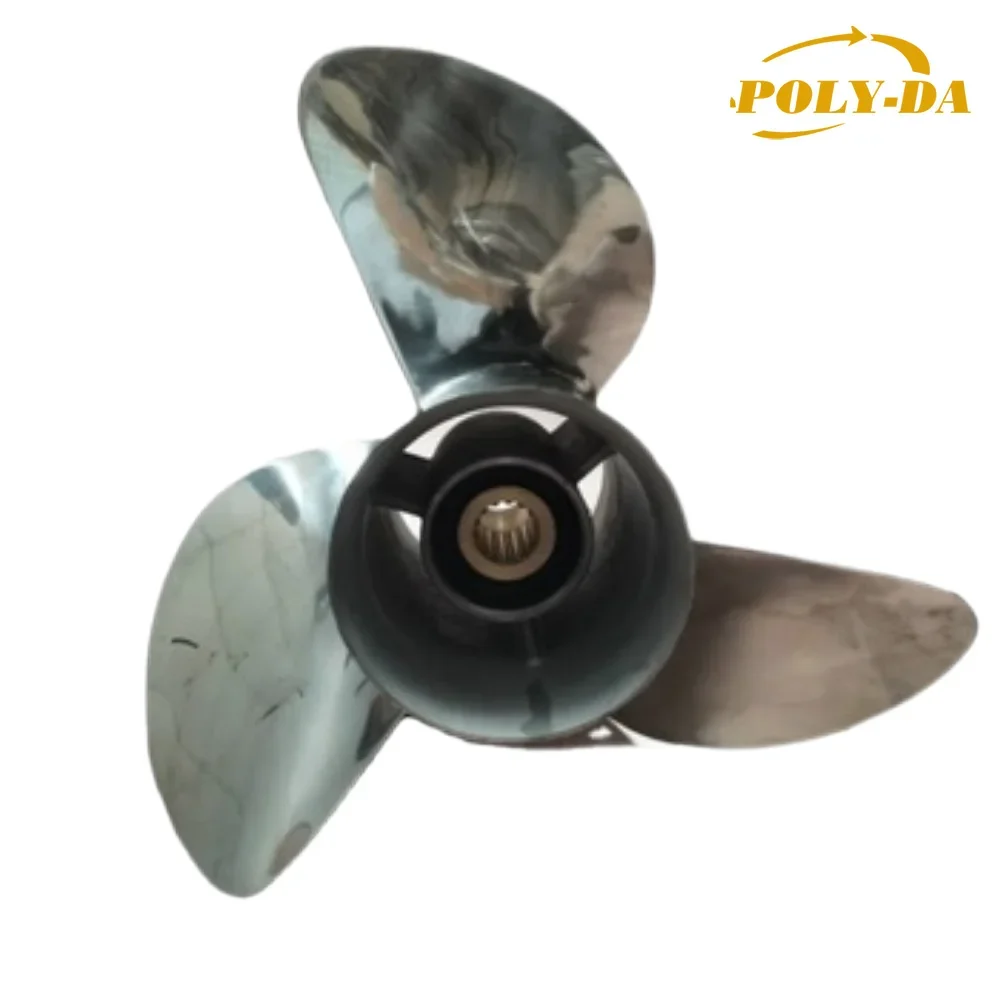 150-300HP 13 3/4 X21 STAINLESS STEEL OUTBOARD PROPELLER Boat Marine Propeller PERFECTLY MATCHED For Outboard Engine