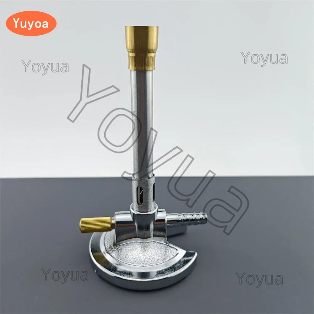

5pcs Gas Bunsen Gas Bunsen Burner Lights Lamp Heat-resistant Spare Part with Handle Lab Burner Gas Burner Bunsen Burner Lab