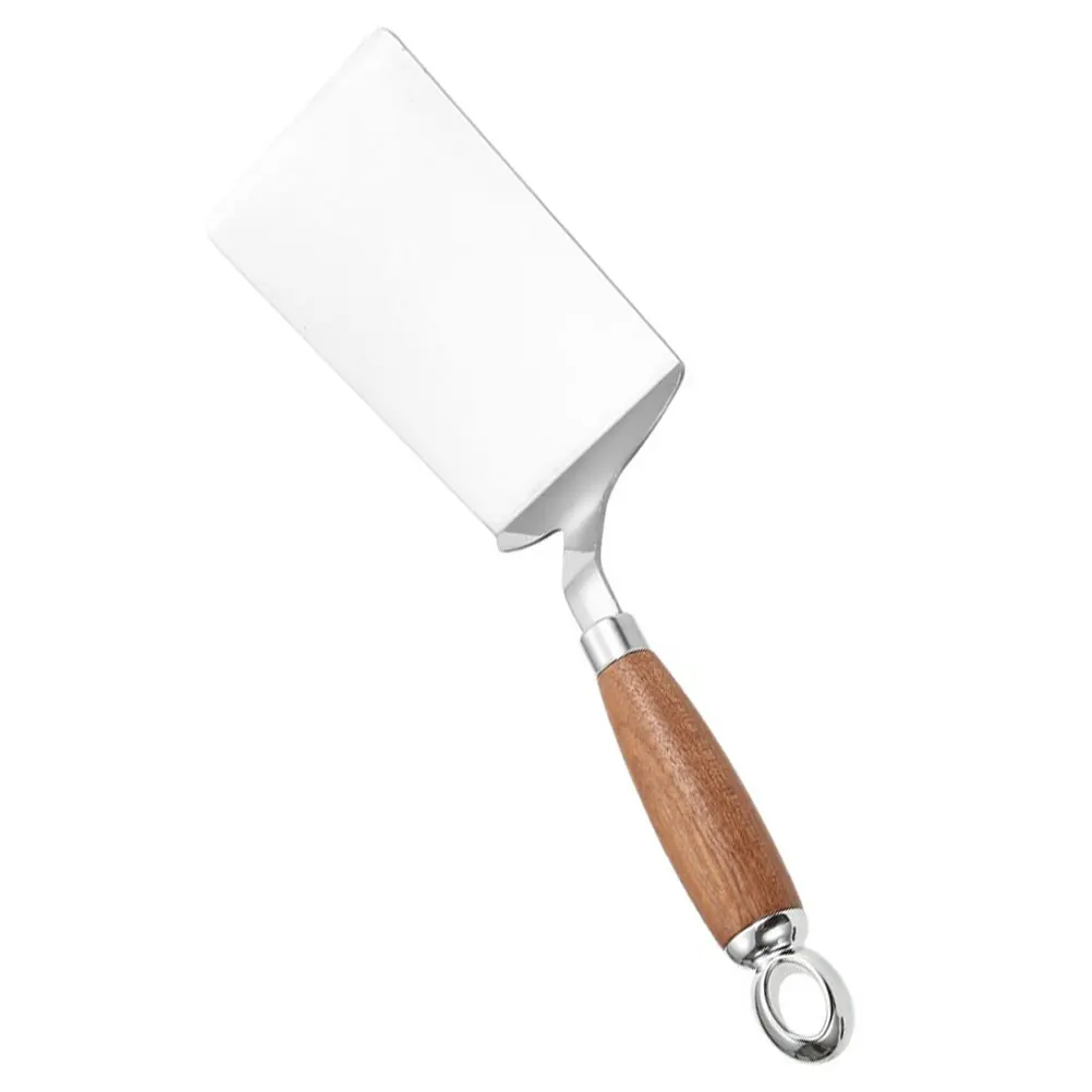 

Stainless Steel Cooking Spatula Non Stick Flat Shovel for Kitchen Use Large Surface Smooth Edges Material Ergonomic